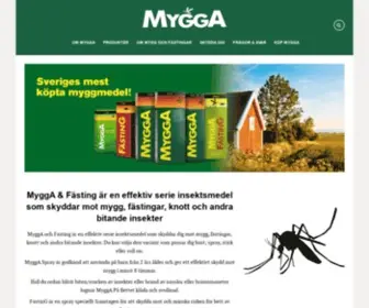 MYgga.se(MyggA och Fästing) Screenshot