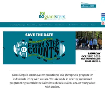 Mygiantsteps.org(Giant Steps) Screenshot