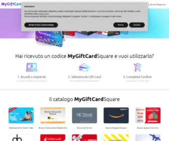 Mygiftcardsquare.it(MyGiftCard Square) Screenshot