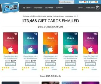 Mygiftcardsupply.com(Buy Gift Cards Online) Screenshot