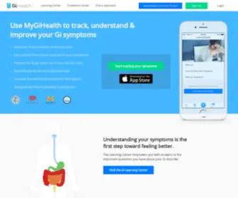 Mygihealth.io(Stomach, Gastrointestinal (GI), and Digestive Health) Screenshot