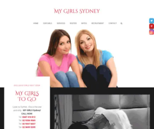 Mygirls.com.au(Mygirls) Screenshot