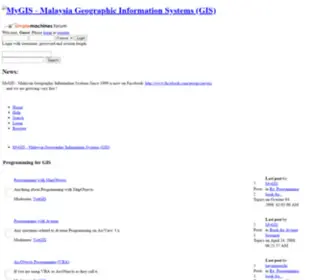 Mygis.com.my(Connection Problems) Screenshot