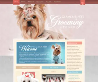 MYglamourpets.com(Glamour Pets Grooming & Pet Shop) Screenshot