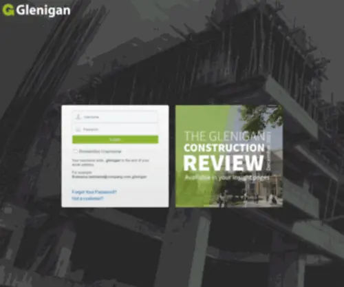 MYglenigan.com(Construction projects) Screenshot
