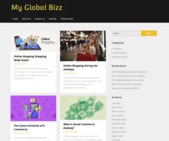 MYGlobalbizz.com(My GlobalBizz is Your Global Business) Screenshot