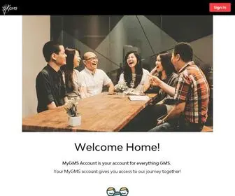 MYGMS.com(MyGMS Account) Screenshot
