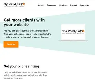 Mygoalmypath.com(Your online presence) Screenshot