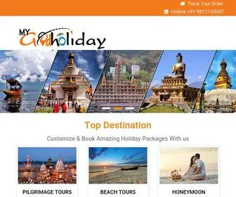 Mygodholidays.com(My god holidays) Screenshot