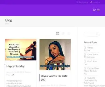 Mygodlyspouse.com(MyGodlySpouse) Screenshot