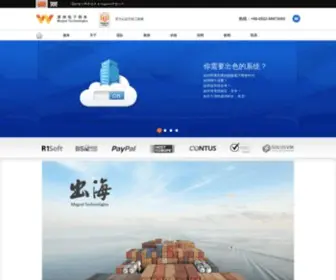 Mygodtechnologies.com(麦神电子商务) Screenshot