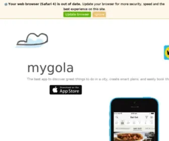 Mygola.com(Mygola iPhone app) Screenshot