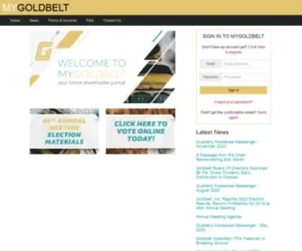 Mygoldbelt.com(Mygoldbelt) Screenshot