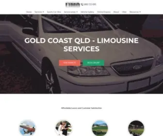 Mygoldcoastlimo.com(Gold Coast limousine services) Screenshot