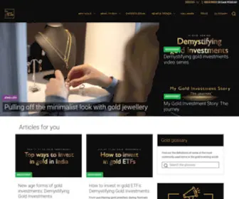 Mygoldguide.in(Official Gold Industry Guide) Screenshot