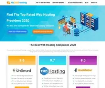 Mygoldhosting.com(Home) Screenshot