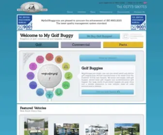 Mygolfbuggy.com(My Golf Buggy) Screenshot