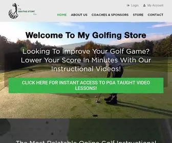 Mygolfingstore.com(My Golfing Store Inc) Screenshot