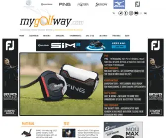 Mygolfway.com(Plataforma Online del Sector del Golf) Screenshot