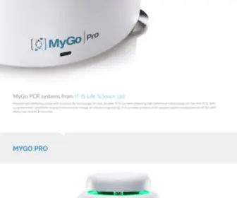 Mygopcr.com(MyGo PCR) Screenshot