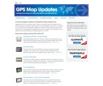 MYGPsmapupdates.com(Free Garmin Map Updates & TomTom Map Updates) Screenshot