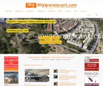 MYgranalacant.com(Gran Alacant) Screenshot
