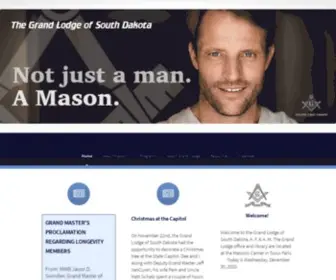 MYgrandlodge.org(Grand Lodge of South Dakota) Screenshot