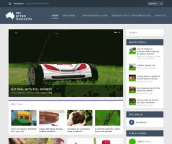 MYgreenaustralia.com(My Green Australia) Screenshot