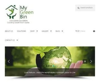MYgreenbin.in(Organic Waste Composting Solutions) Screenshot