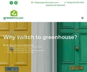 MYgreenhousepro.com(Greenhouse Environmental & Greenhouse Pest Control Services) Screenshot