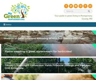 MYgreenmontgomery.org(This site) Screenshot