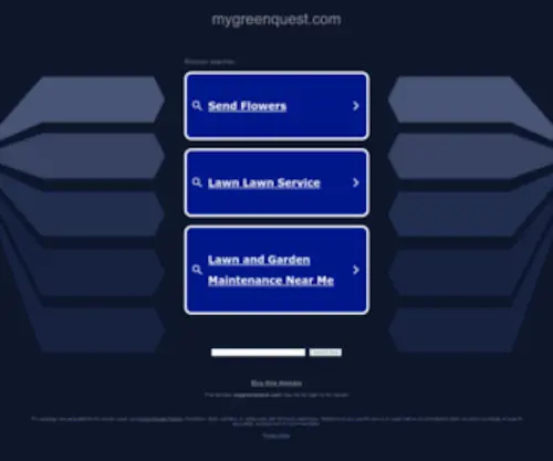 MYgreenquest.com(mygreenquest) Screenshot
