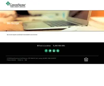 MYgreenstoneaccess.com(My Access) Screenshot