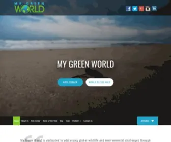 MYgreenworld.org(Wildlife and Environmental Conservation Organisation) Screenshot