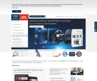 MYgrohe.de(Duschen) Screenshot