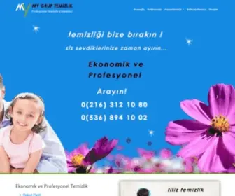 MYgruptemizlik.com(Ekonomik ve Profesyonel Temizlik) Screenshot