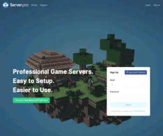 MYGS.co(Professional Game Server Hosting) Screenshot