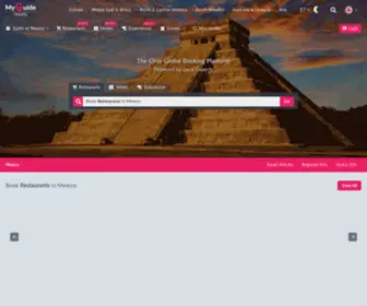 Myguide-Mexico.com(Myguide Mexico) Screenshot