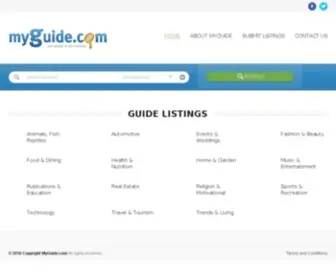 Myguide.com(myguide) Screenshot