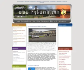 MYgweru.com(The Gweru site) Screenshot