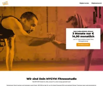 MYGYM.de(Dein Fitnessstudio) Screenshot