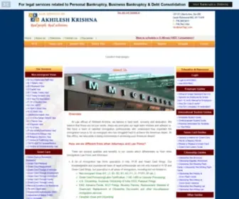 MYH1BGC.com(Law Offices of Akhilesh Krishna) Screenshot