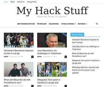 Myhackstuff.com(My Hack Stuff) Screenshot