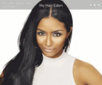 Myhaireden.com(My Hair Eden) Screenshot