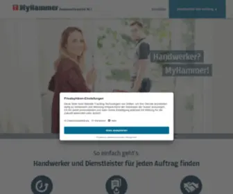 Myhammer.at(Handwerker finden mit Profil) Screenshot