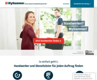 Myhammer.com(Find a Tradesman or Handyman For Any Job) Screenshot