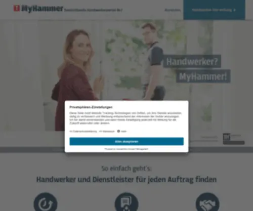 Myhammer.net(Myhammer) Screenshot