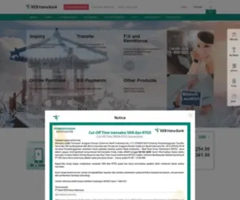 Myhana.co.id(PT BANK KEB HANA) Screenshot