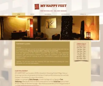 Myhappyfeet.com.sg(Foot & Body Massage) Screenshot