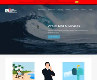 Myhawaiimailbox.com(My Hawaii Mailbox) Screenshot